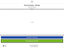 Tablet Screenshot of houseofhunanchicago.com